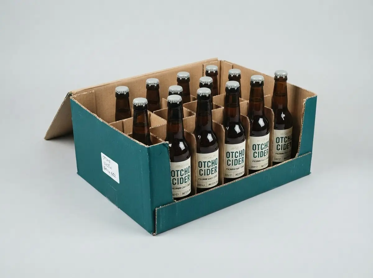 Carton de douze bouteilles Otcho Cider 33 cl